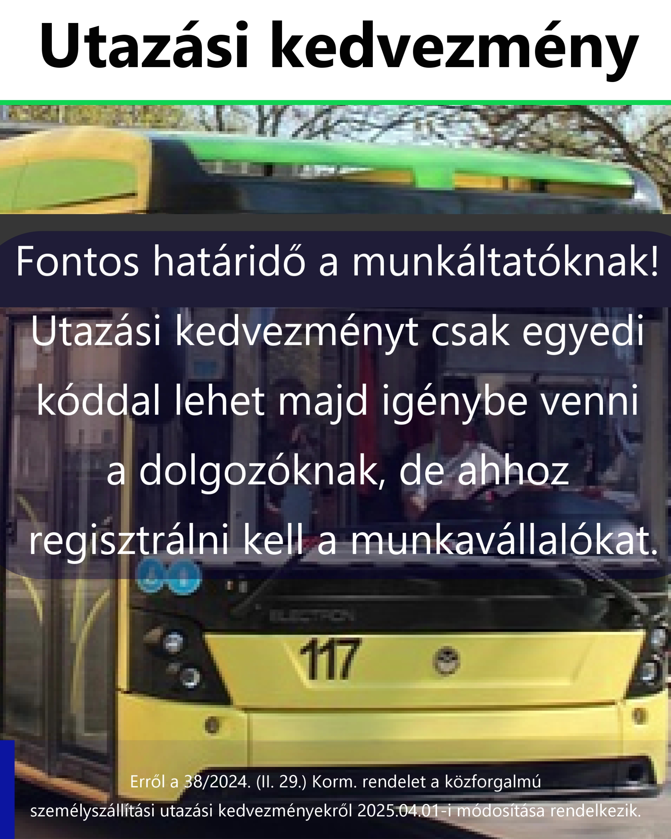 Utazási kedvezményt csak egyedi kóddal lehet majd igénybe venni a dolgozóknak, de ahhoz regisztrálni kell a munkavállalókat.