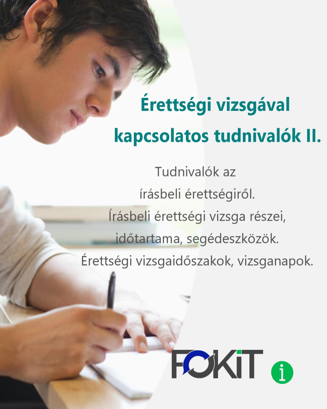 Tudnivalók az írásbeli érettségiről