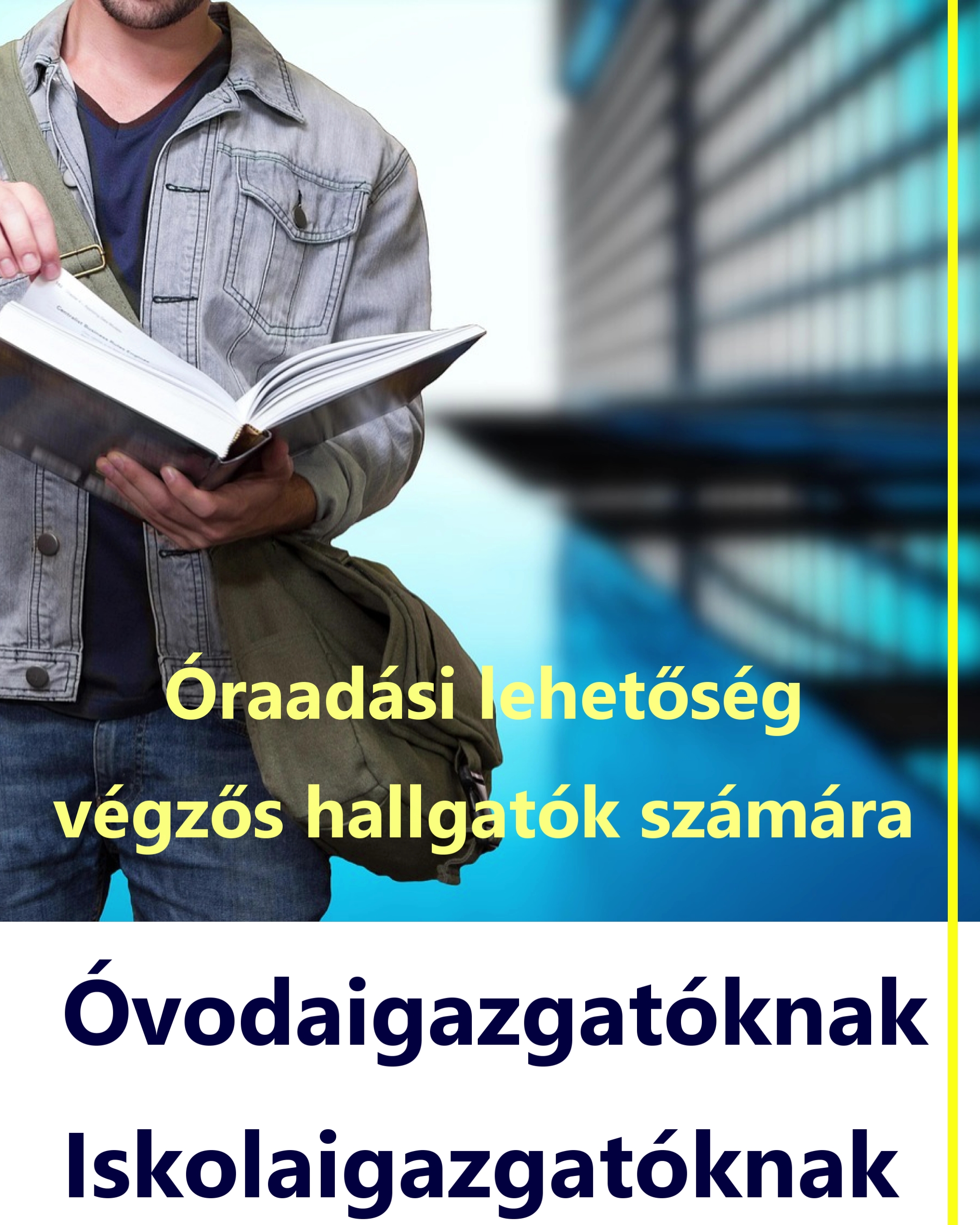 Óraadási lehetőség végzős hallgatók számára